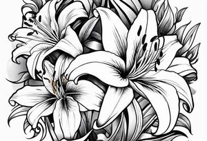 Lily name tattoo idea