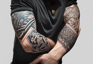 British, forearm tattoo, geometric, subtle, men, culture, iconic tattoo idea