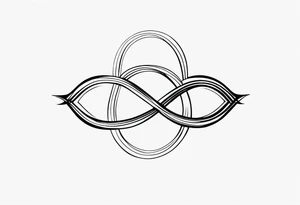 Even If and infinity symbol tattoo idea