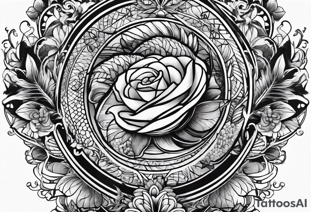 Reincarnation long forearm tattoo tattoo idea Reincarnation long forearm tattoo tattoo idea