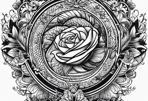 Reincarnation long forearm tattoo tattoo idea