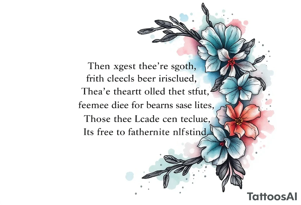 The Apostles Creed tattoo idea