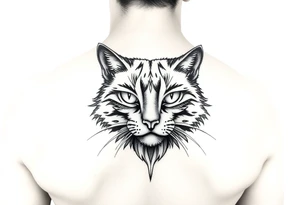 Black Cat tattoo idea