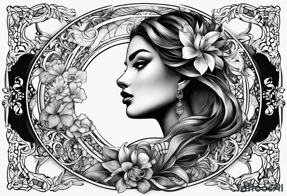 Laguna last name (forearm tattoo) tattoo idea