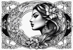 Laguna last name (forearm tattoo) tattoo idea