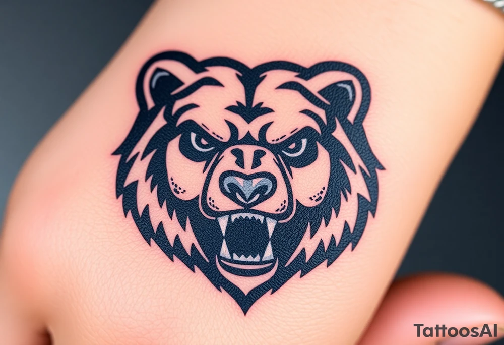 University of Northern Colorado bear mascot tattoo idea