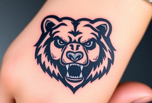 University of Northern Colorado bear mascot tattoo idea