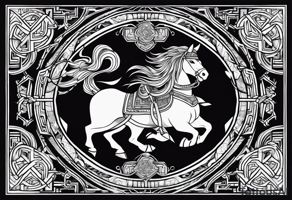 mongolia tattoo idea