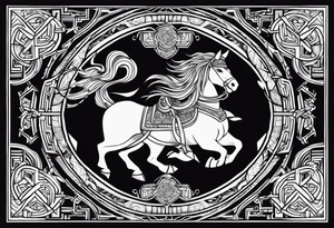 mongolia tattoo idea