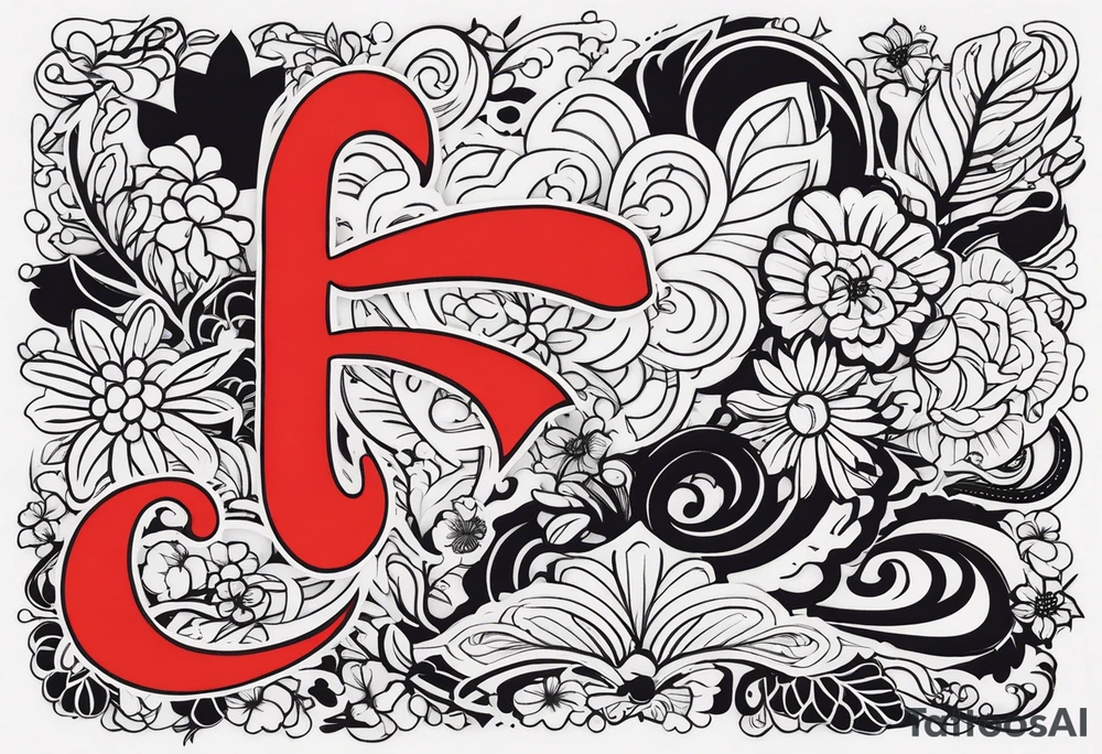 the word がんばれ tattoo idea