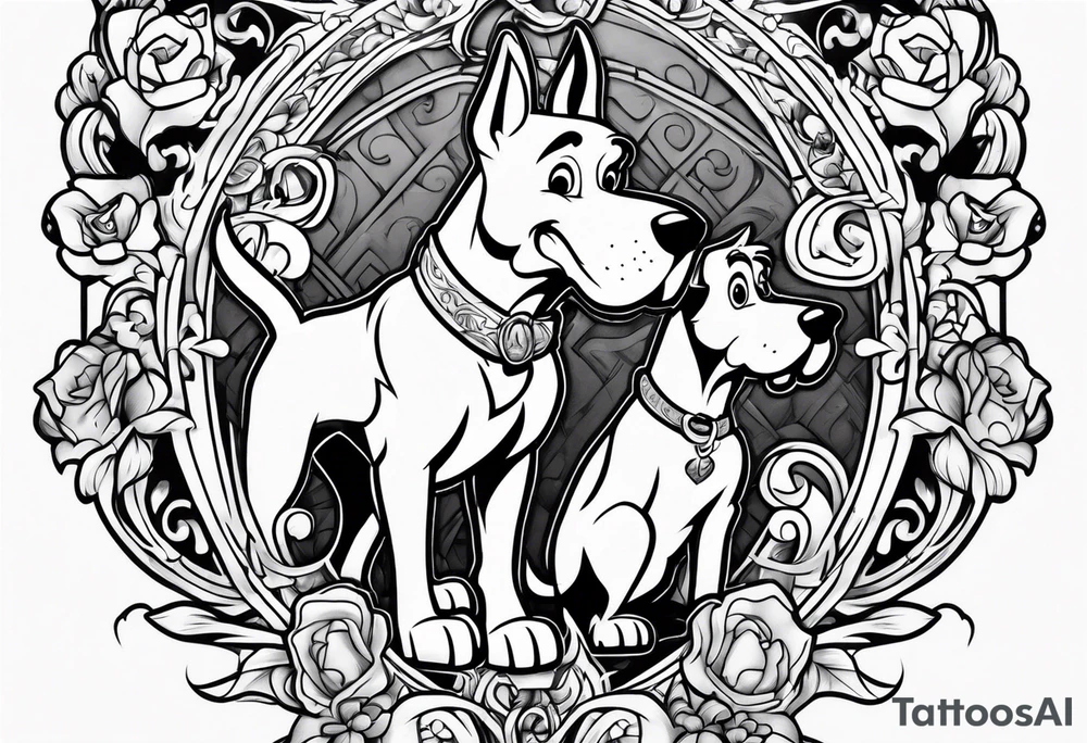 Scooby doo tattoo idea