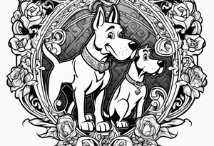 Scooby doo tattoo idea