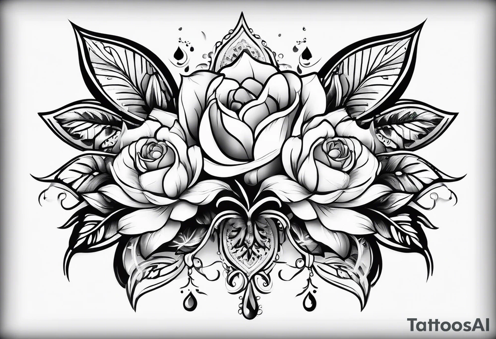 Flourish tattoo idea