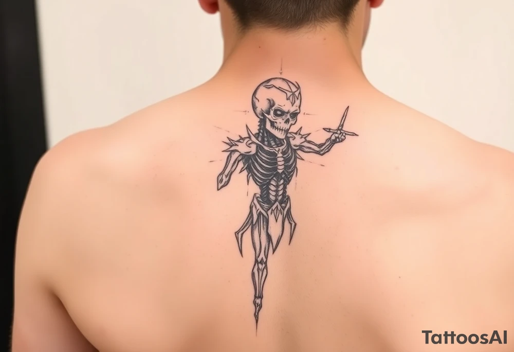Astrea de cuerpo entero tattoo idea