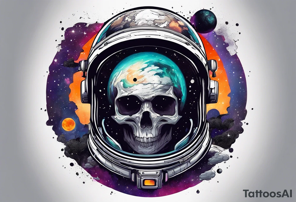 Void in space tattoo idea