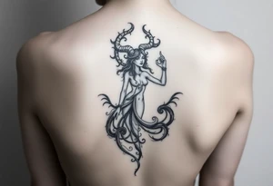 Eris goddess of chaos dark demented tattoo idea