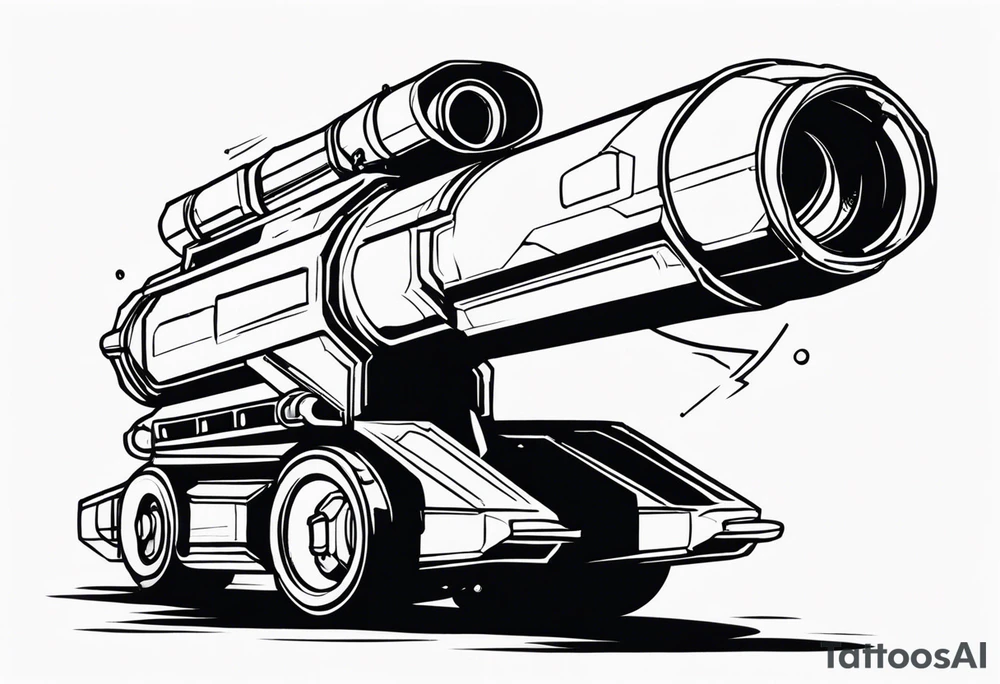 halo 3 rocket launcher tattoo idea