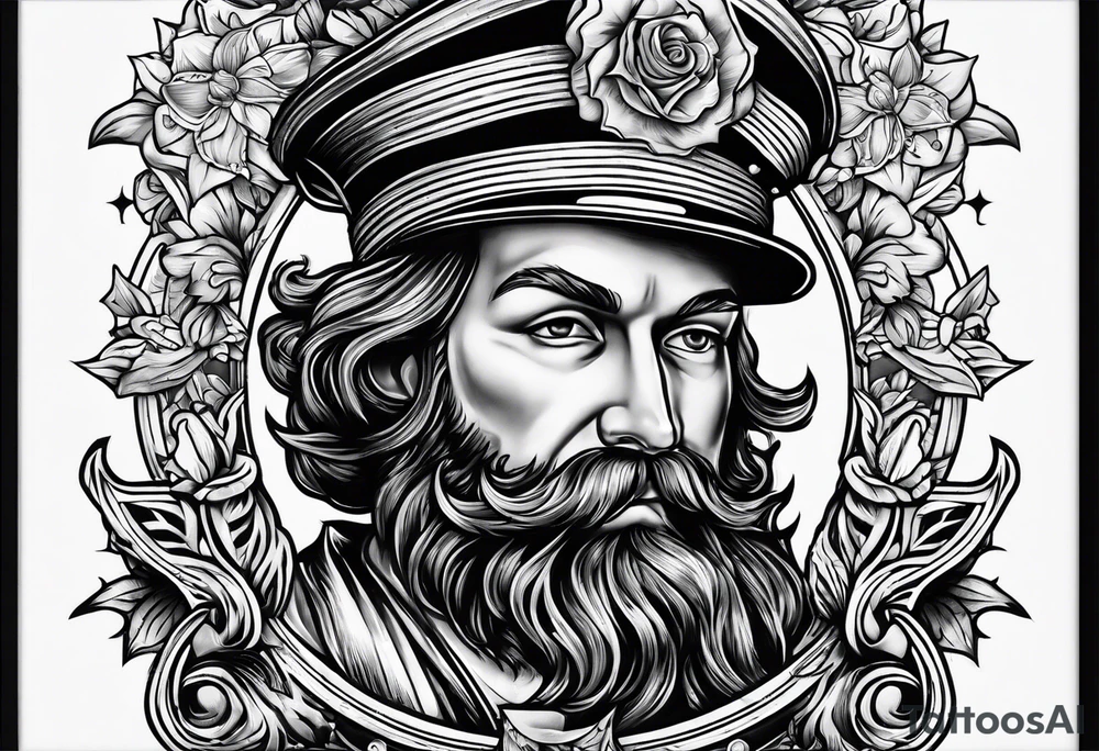 church burning down tattoo idea