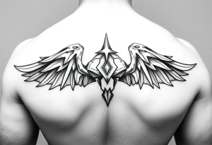 beginner lines and shading tattoo idea