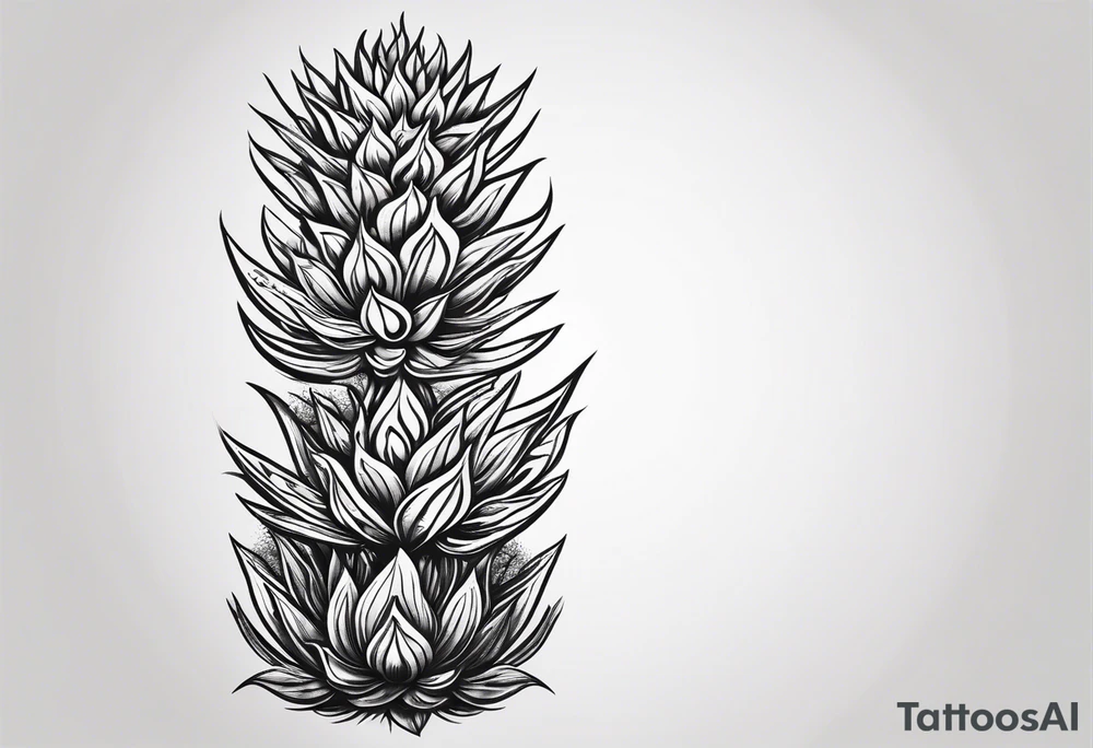 Pachypodium
dark tattoo idea