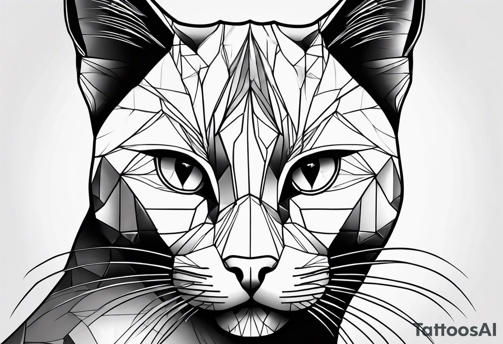 Black Cat tattoo idea
