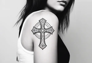 Cross tattoo idea