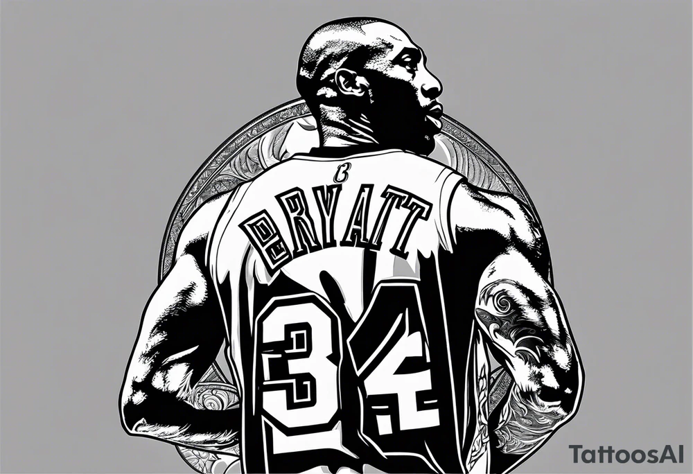 Kobe Bryant tattoo idea