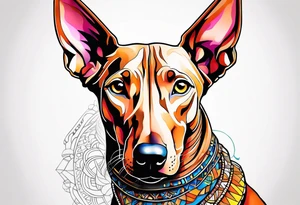 Close-up, pharaoh hound tattoo idea
