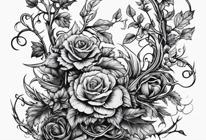Thorny Vine tattoo idea