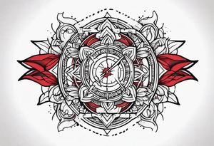 Wound tattoo design tattoo idea
