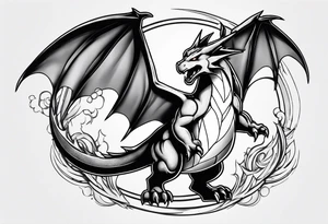 charizard tattoo idea