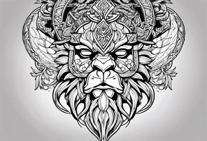 Norse pendant tattoo idea