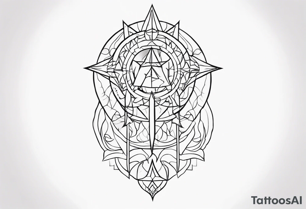 Fata dell'assenzio tattoo idea