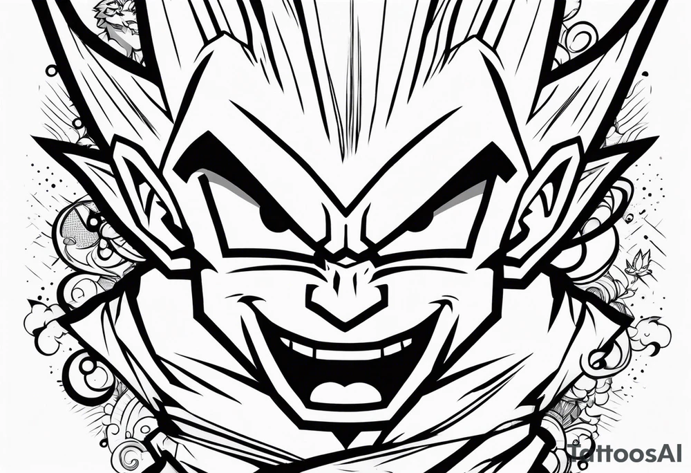 dragonball z tattoo idea