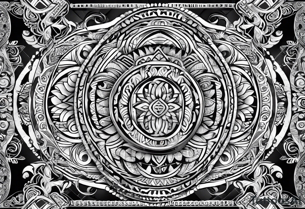 Maori para continuar otro maori tattoo idea