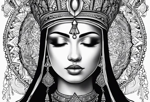 Nossa senhora aparecida tattoo idea