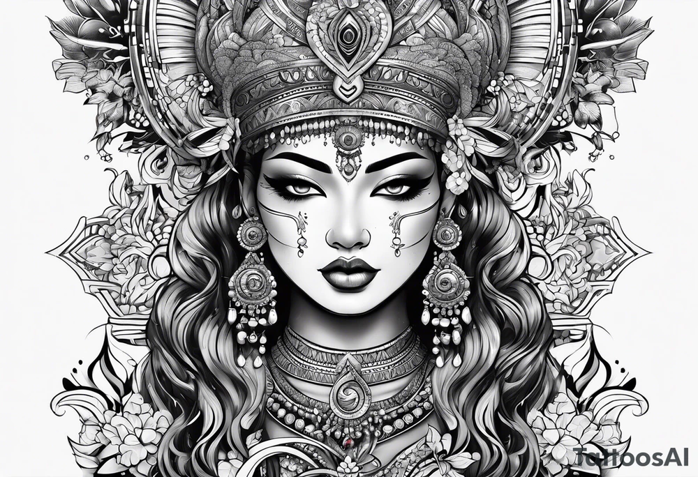 Mani wata tattoo idea