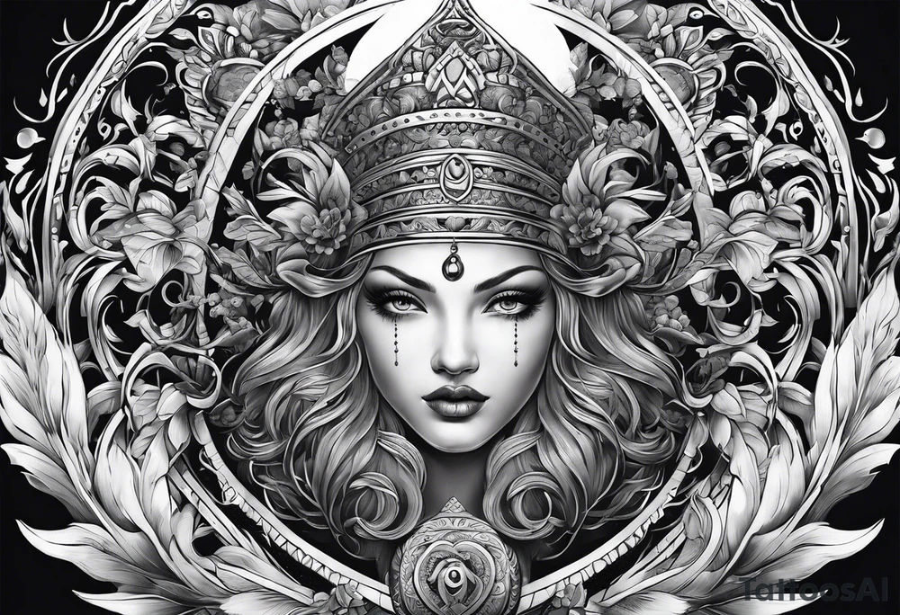 um tunel tattoo idea