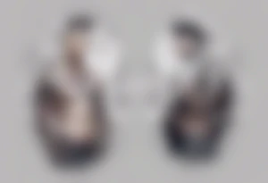 standing man with cross missing from his chest tattoo idea