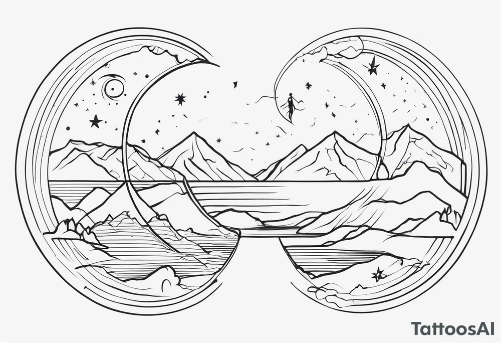 the fall of humans tattoo idea
