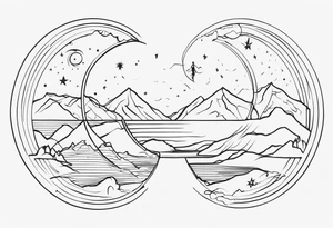 the fall of humans tattoo idea