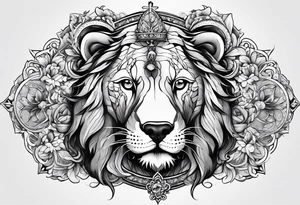 Pain discipline and catholic religion. love to animals. tattoo idea