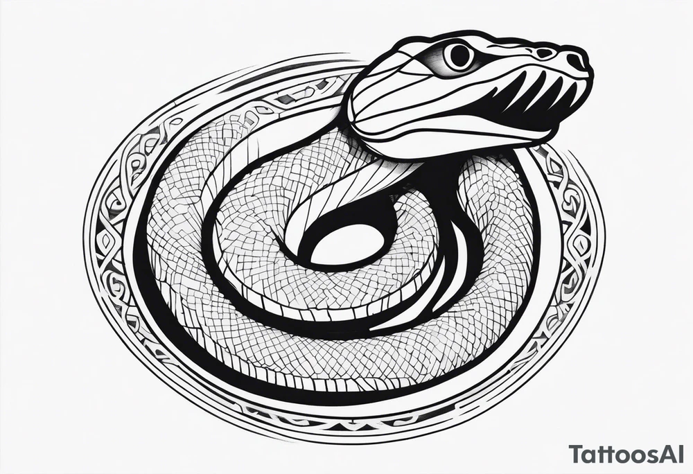 snake tattoo idea