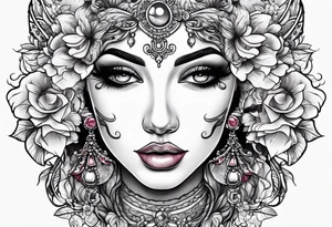 Hush
 finger to lips tattoo idea