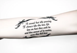 bible verses with cool designs for guys tattoo idea
