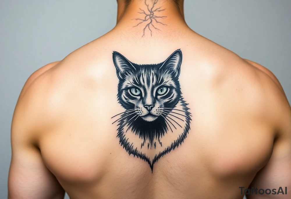 Black Cat tattoo idea