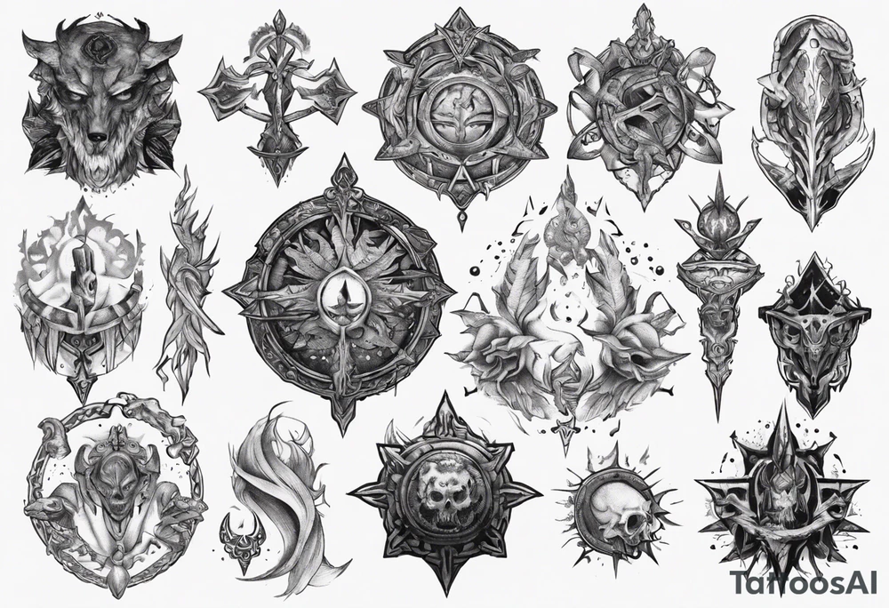 path of exile tattoo idea