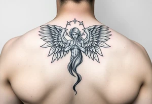 Archangel, seraphim, biblically accurate tattoo idea