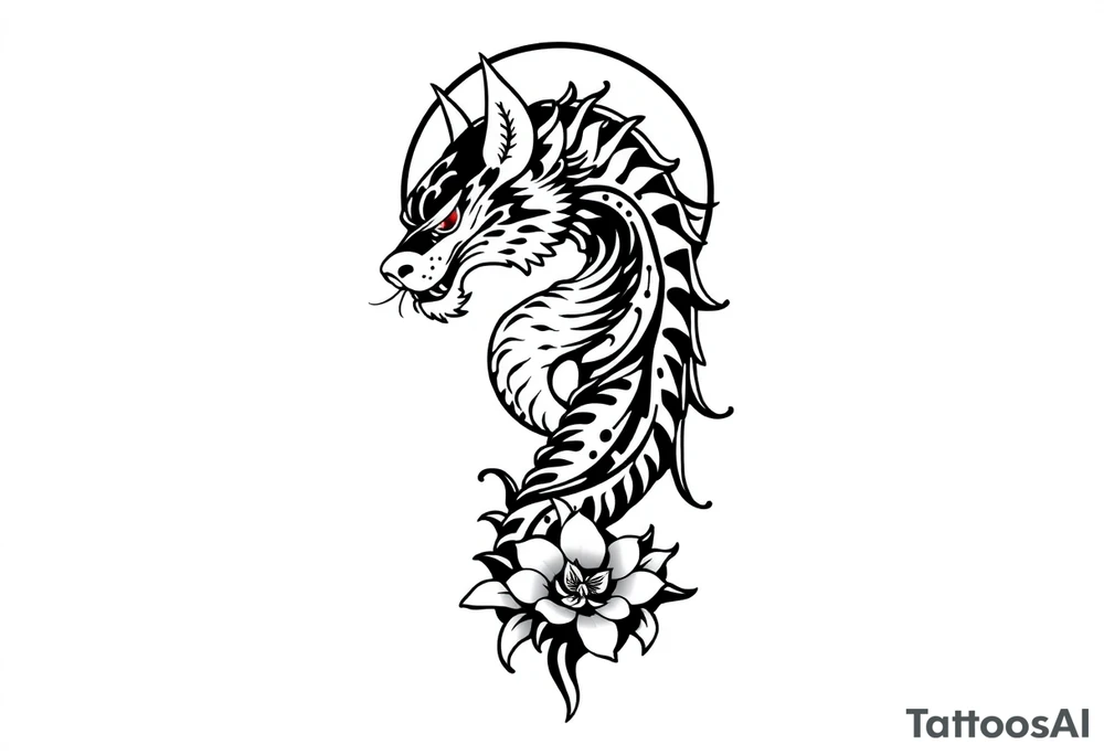 Give me a Asian tatto tattoo idea