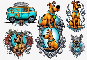 scooby doo tattoo idea